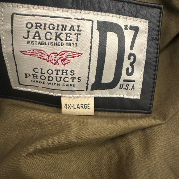 D73 Iron Moto Leather Jacket Never worn perfect new condition - Picture 2 of 5